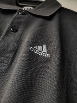 Polo vintage para hombre, marca Adidas