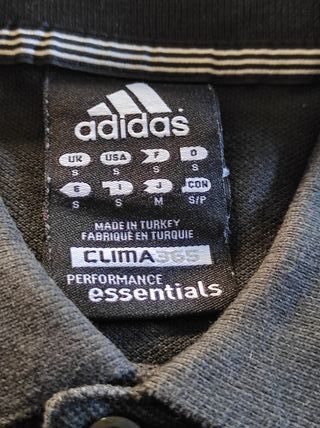 Polo vintage para hombre, marca Adidas