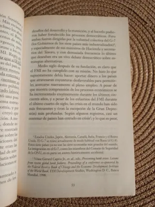 El malestar de la globalización / Globalization...