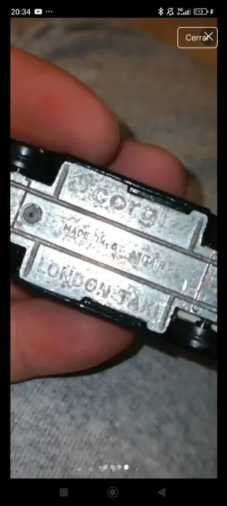 TAXI LONDON CORGI 1/64