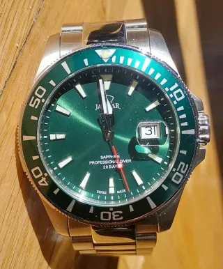 Reloj Jaguar Diver Esmeralda 200m