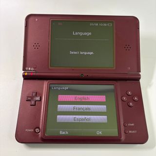 Nintendo DSi XL Rosso con caricabatterie