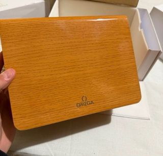 Caja Reloj Omega Madera