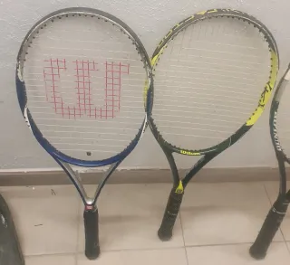 RAQUETAS VARIAS Y FUNDAS