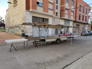 Remolque para mercado y eventos