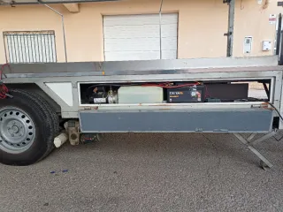 Remolque para mercado y eventos