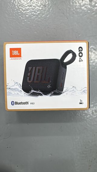 Altavoz JBL GO 4 Negro Bluetooth Portátil