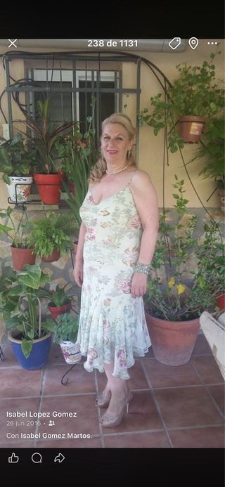 Vestido de fiesta floral