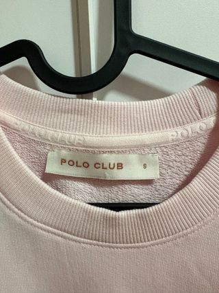 Sudadera Polo Club Rosa