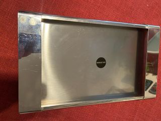 Vassoio Alessi in acciaio vintage