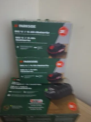 Pack Baterías Parkside 20V 4Ah y Cargador