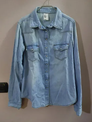Camicia jeans H&M taglia S