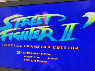 Street Fighter II Special Champion Edition Mega Dr
