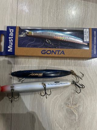 Señuelos de pesca Mustad Gonta