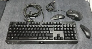 Combo Teclado RazerBlackWidow y Ratón NagaTrinity