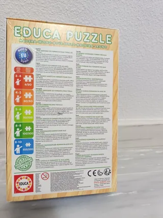 Puzzles Educa Peppa Pig Madera 2 Piezas