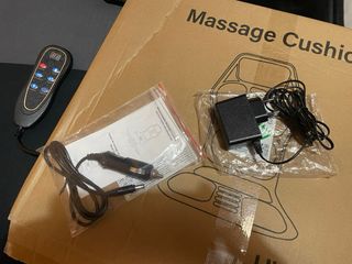 Cojín Masajeador Negro  Nuevo a Estrenar