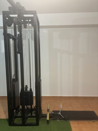 Estación de poleas.