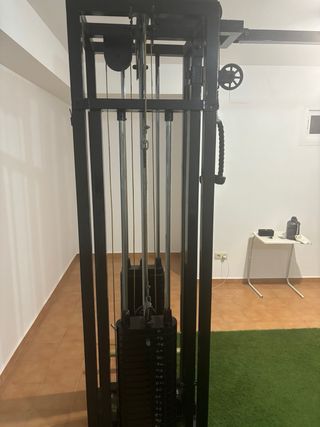 Estación de poleas.