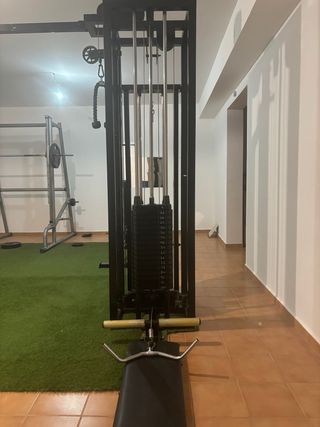 Estación de poleas.