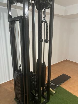 Estación de poleas.