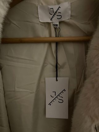 Chaqueta pelo cremallera bolsillos