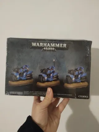 Warhammer 40k Space Marine Bikers Bike Squad