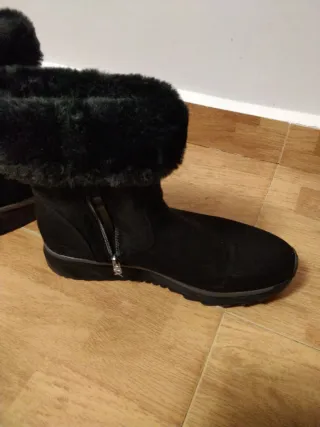 Botines negros mujer