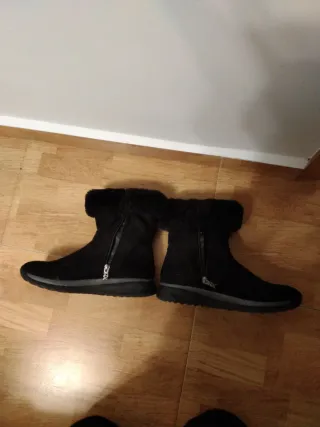 Botines negros mujer