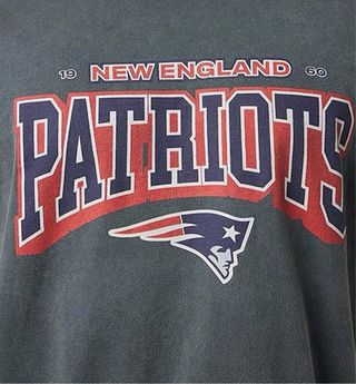 Camiseta New England Patriots Gris