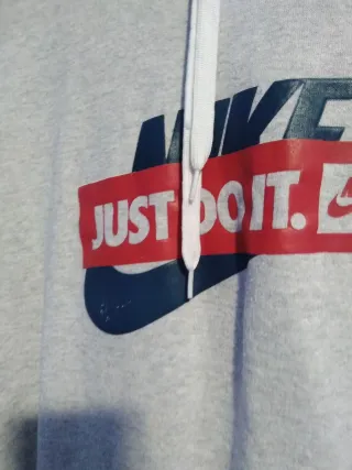 Sudadera Nike Gris Talla M-L