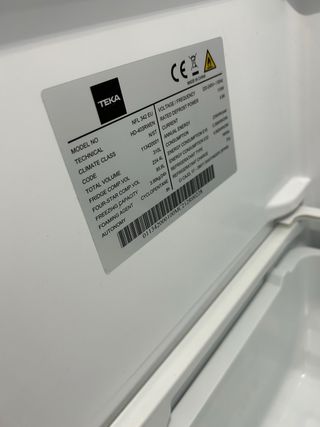 Nevera (Frigorífico) Combi Teka NFL342, como nueva