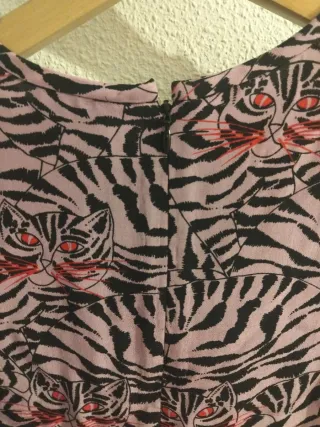 Blusa Bimba y Lola Tigre Rosa Talla S