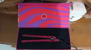 Piastra per capelli PYT rosa e viola