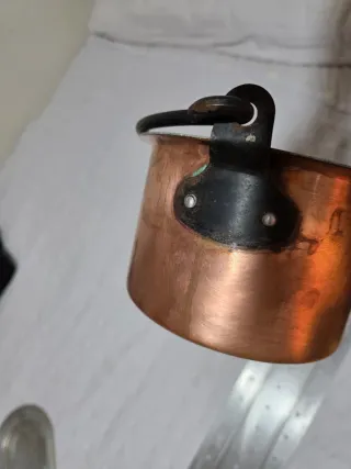 Cacerola Poissonnière (pescadora) Cobre Antigua