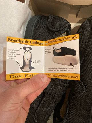 Zapatos de Malla Negra Talla 43/44