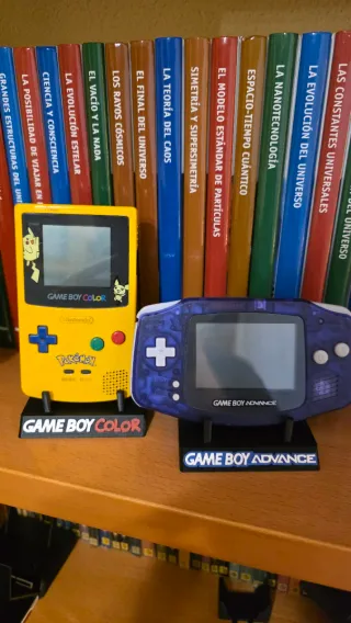 Soporte expositor Game Boy Color Amarillo