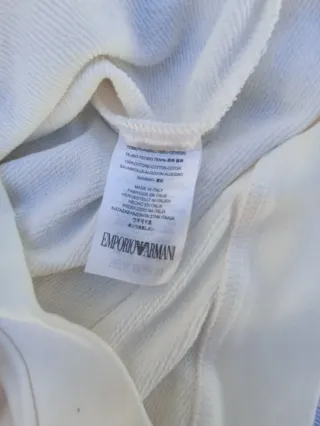 Sudadera Emporio Armani Blanca