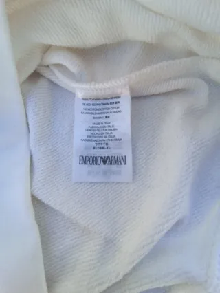Sudadera Emporio Armani Blanca