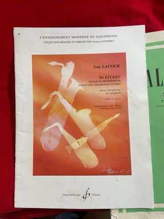 3 Libri Sassofono Jazz Studi Salviani