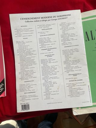 3 Libri Sassofono Jazz Studi Salviani