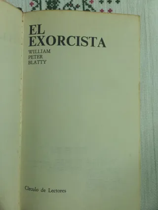 El Exorcista. 1975. William Peter Blatty
