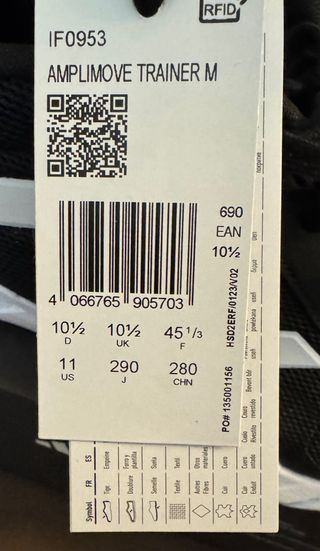 Adidas Amplimove Trainer Negro/Blanco