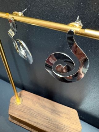 Pendientes Acero Espiral