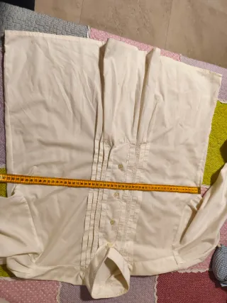 Camisa fallero niño crema