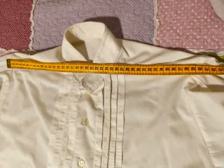 Camisa fallero niño crema