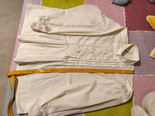 Camisa fallero niño crema