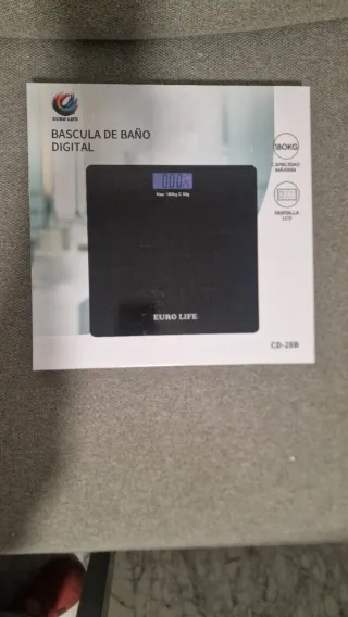 Báscula de Baño Digital Euro Life