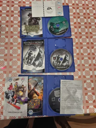 Lote 6 Juegos PS2: Call of Duty y Medal of Honor