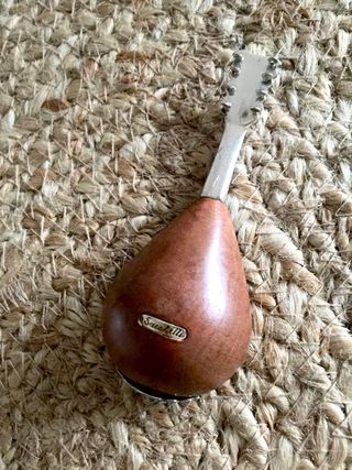 Mini mandolino argento 800 e legno